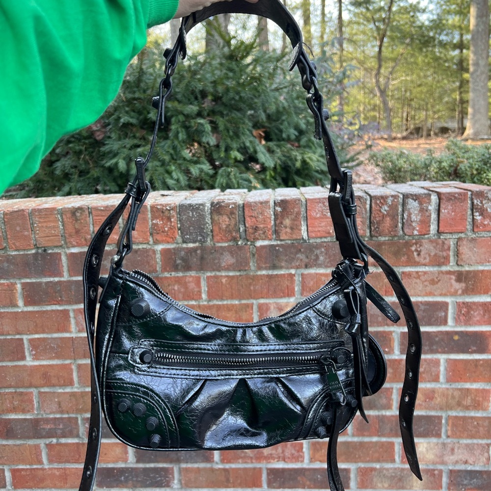 Black Leather Women's Bag